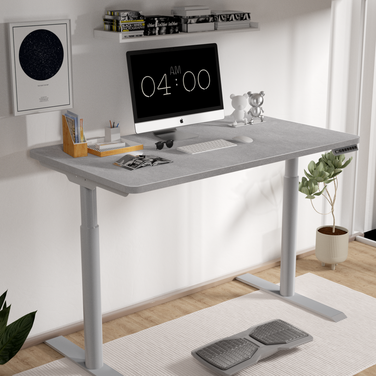 (Redemption) Hinomi S1 Home Office Standing Desk with Cable Tray