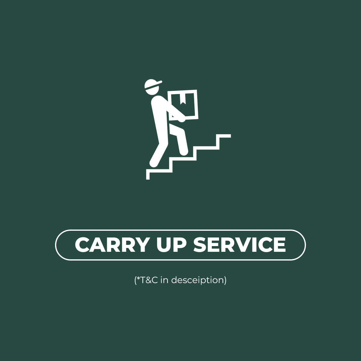 Onsite Carry Up Service (Official Website Purchases Only)