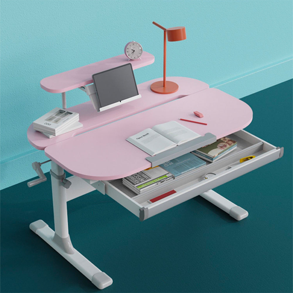 Children Manual Lift Study Desk