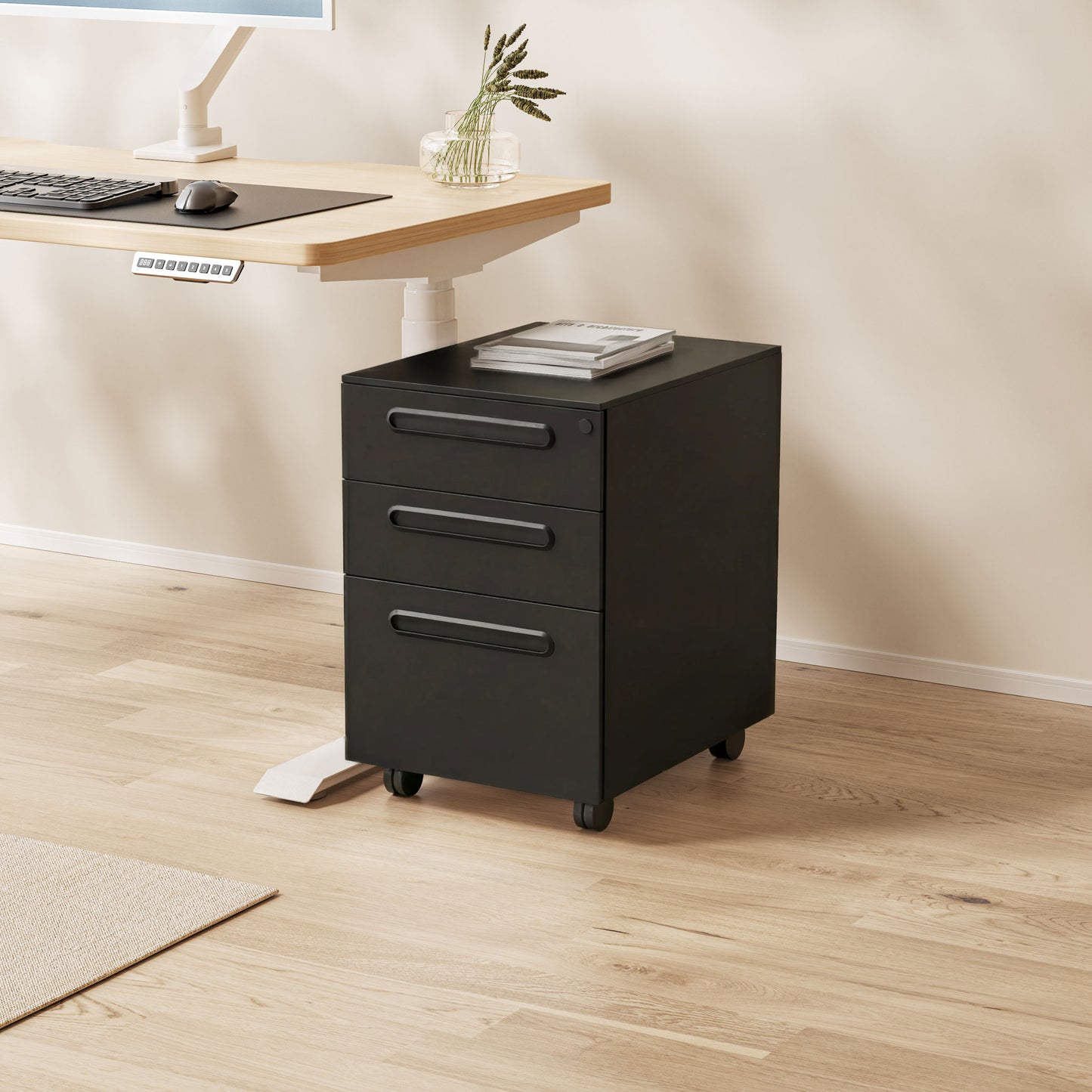 Hinomi SteelFlex Mobile File Cabinet