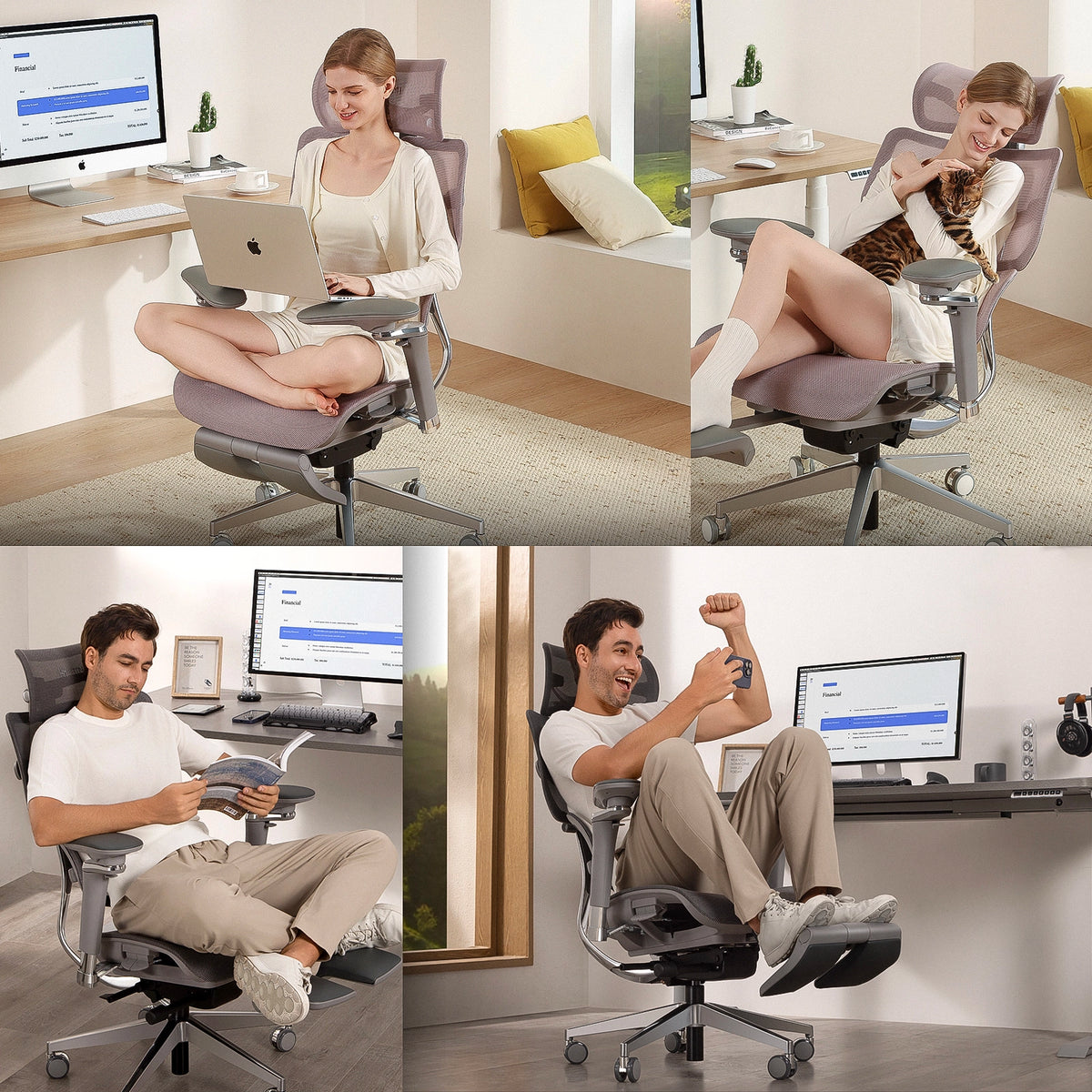 Hinomi X2 Pro Ergonomic Office Chair with Footrest - Successor of X1