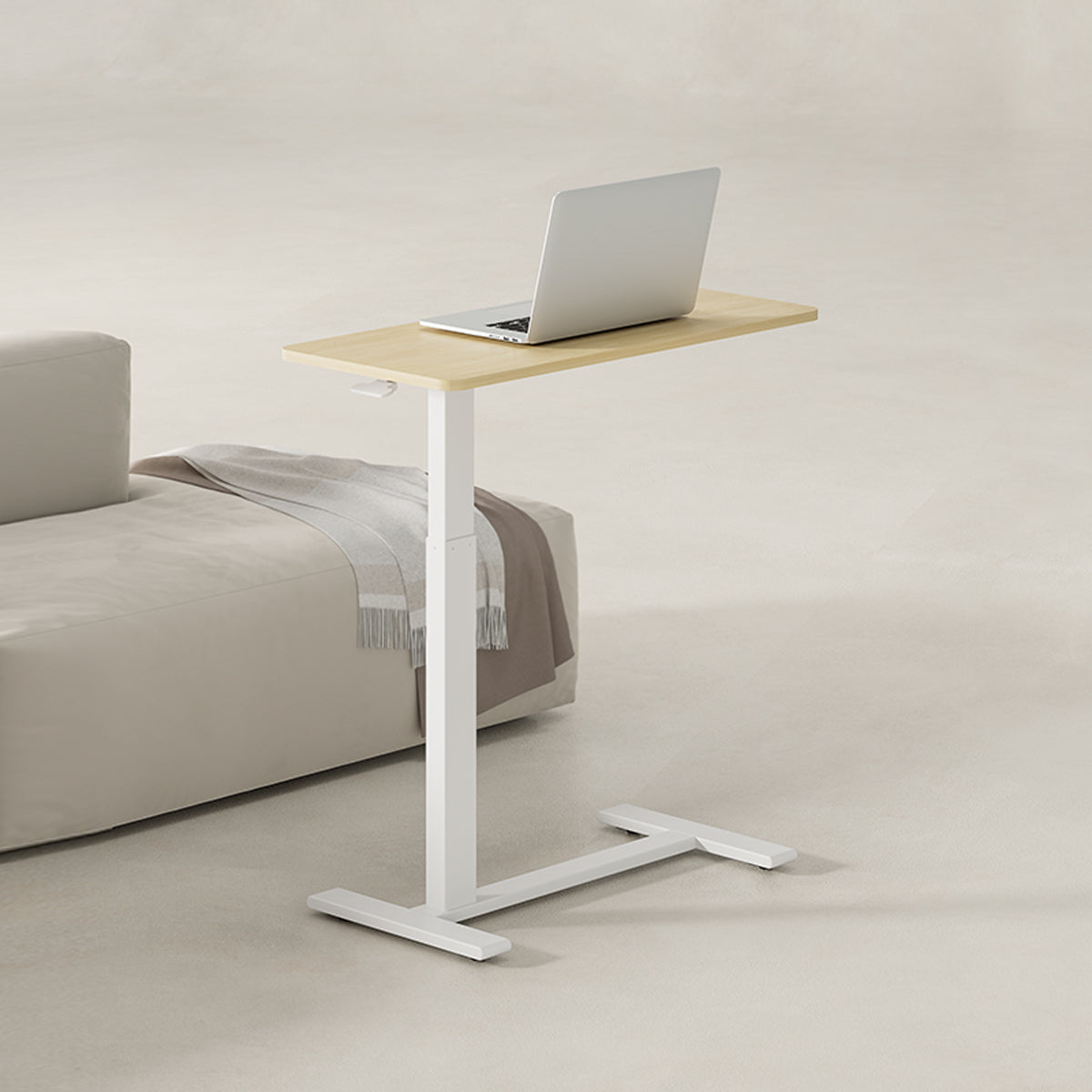 Hinomi Air Lift Side Table V2 Mobile Standing Desk