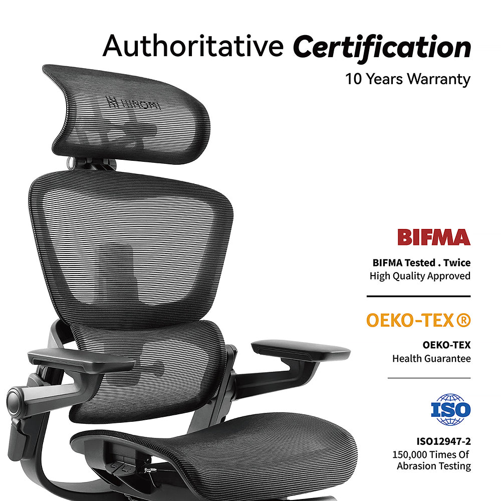 H1 Pro Ergonomic Office Chair with Fantastic Lumbar Support – HINOMI SG