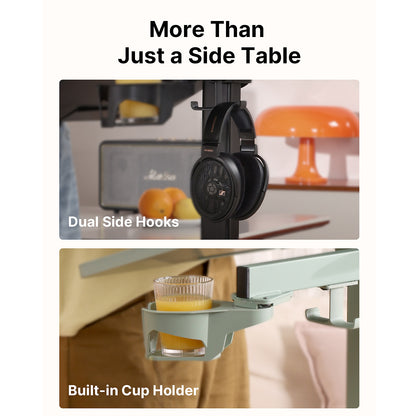 Hinomi Air Desk Height Adjustable, Tiltable, Foldable Desk with Wheels | Laptop Table
