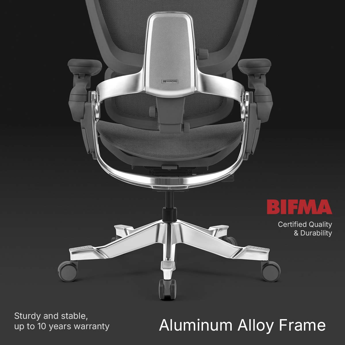 Hinomi H2 Pro Ergonomic Office Chair with Optional Leg Rest