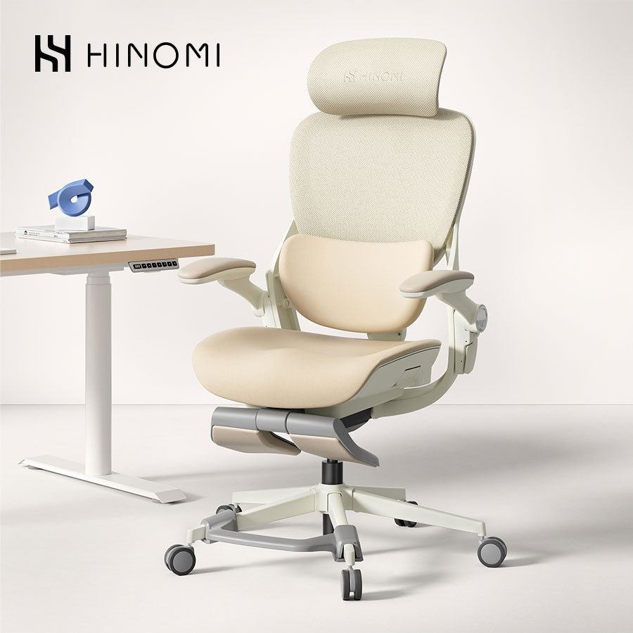 Hinomi Q2 Pro Ergonomic Office Chair with Free Footrest