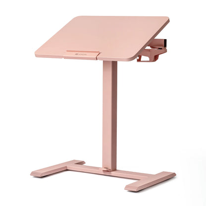 Hinomi Air Desk Height Adjustable, Tiltable, Foldable Desk with Wheels | Laptop Table