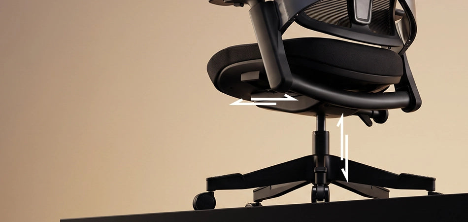 Seat height and depth