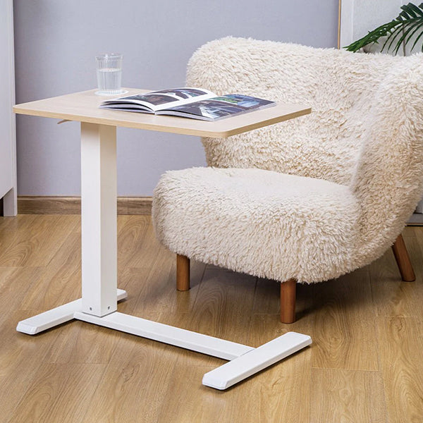 Hinomi Air Lift Side Table – Height Adjustable & Mobile Desk