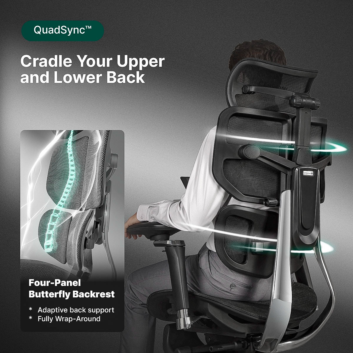 Hinomi X2 Pro Ergonomic Office Chair with Footrest - Successor of X1
