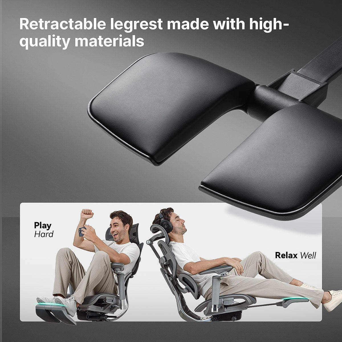 Hinomi X2 Pro Ergonomic Office Chair with Footrest - Successor of X1
