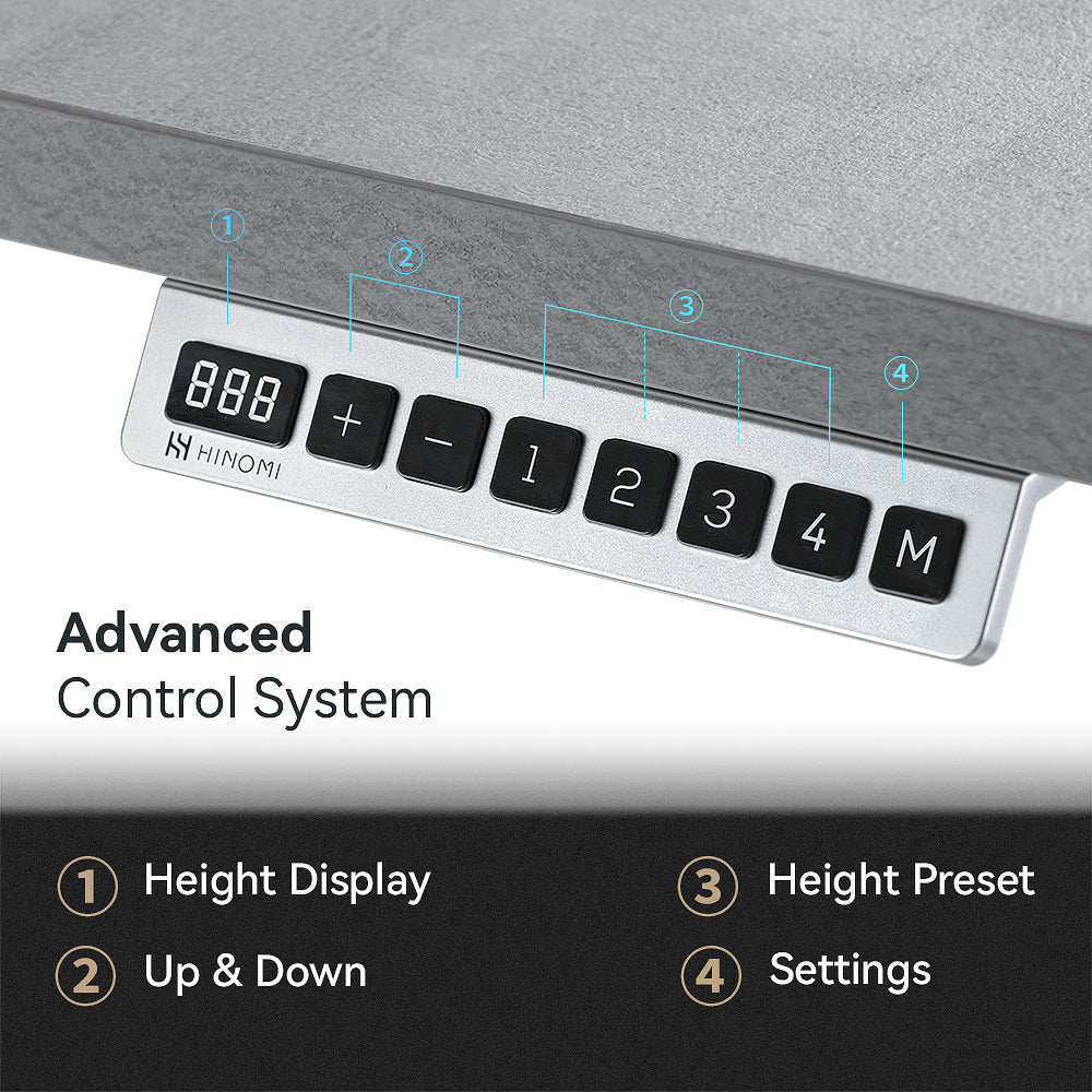 Smart Voice Control Lift Standing Desk S1